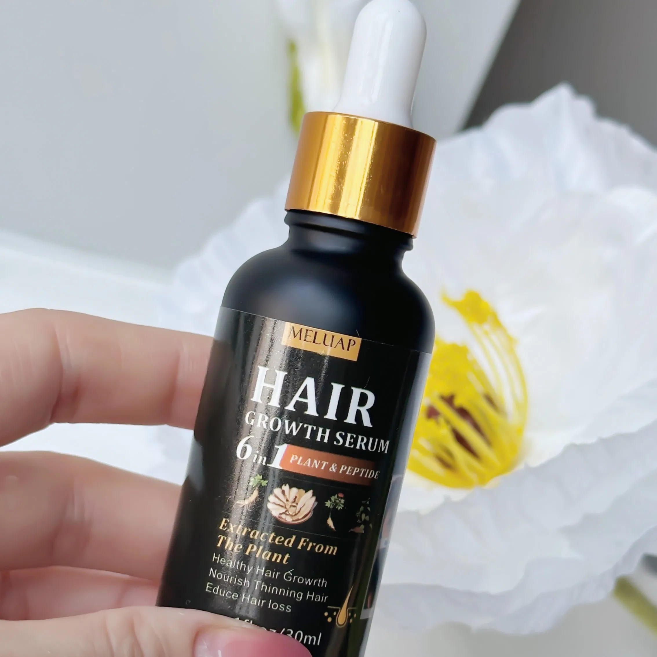 Private Label Anti-Loss Biotin Hair Growth Oil for Women and Men Hair Growth Serum