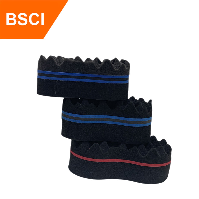 Custom Wave-Shaped Sponges for Hair Sponge Twist Curl Sponge