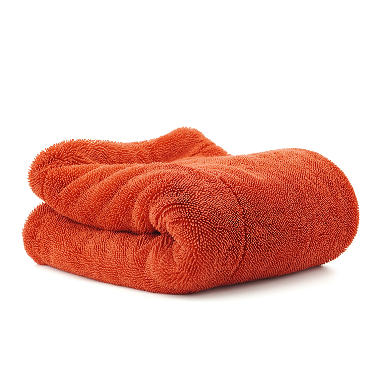 Double Layers Cloth Auto Absorbent Microfiber Twist Loop Drying Car Wash Cleaning Towel