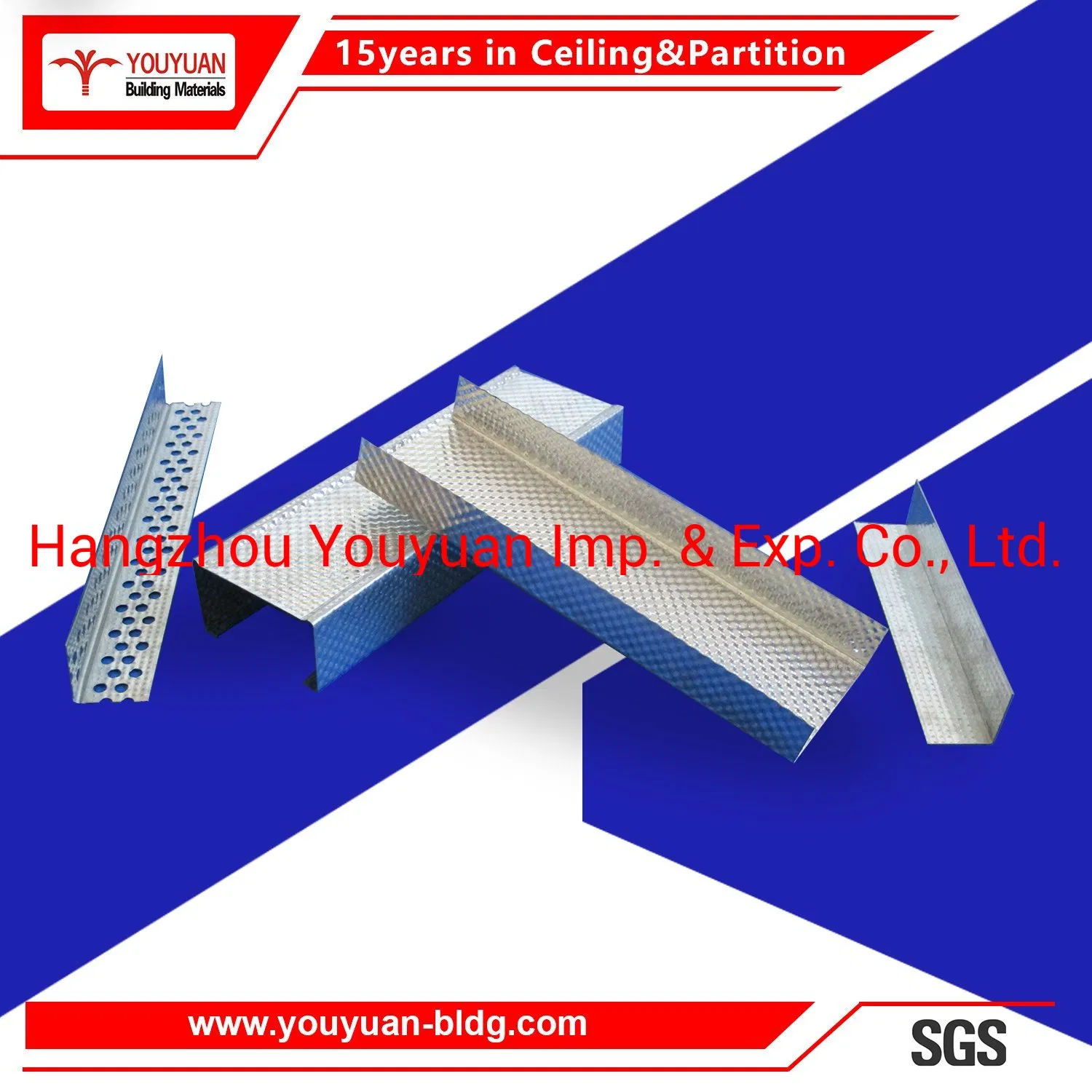 Drywall Materials Steel Channel/Framing/Metal Stud/Track/Runner/Light Steel Structure