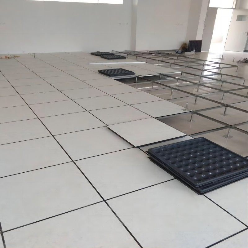 Bare Steel Cement Raised Access Floor - Stable & Easy to Install