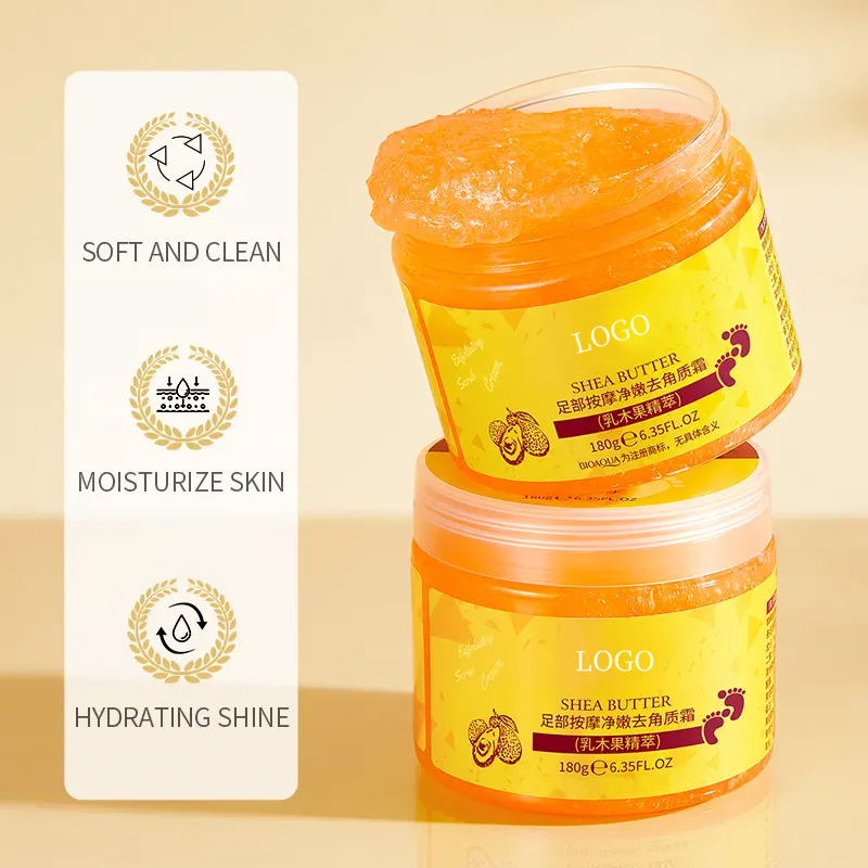 Ditong Foot Scrub Exfoliating Cream Skin Care Hydrating Cleaning Foot Care