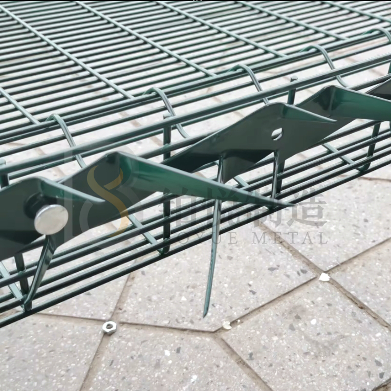 Anti Climb Fence Powder Coated High Security Anti Climb Mesh 358 Fence
