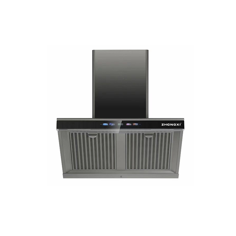 High Effective Touch Switch Home Kitchen Stainless Steel Cooker Hood Range Hood