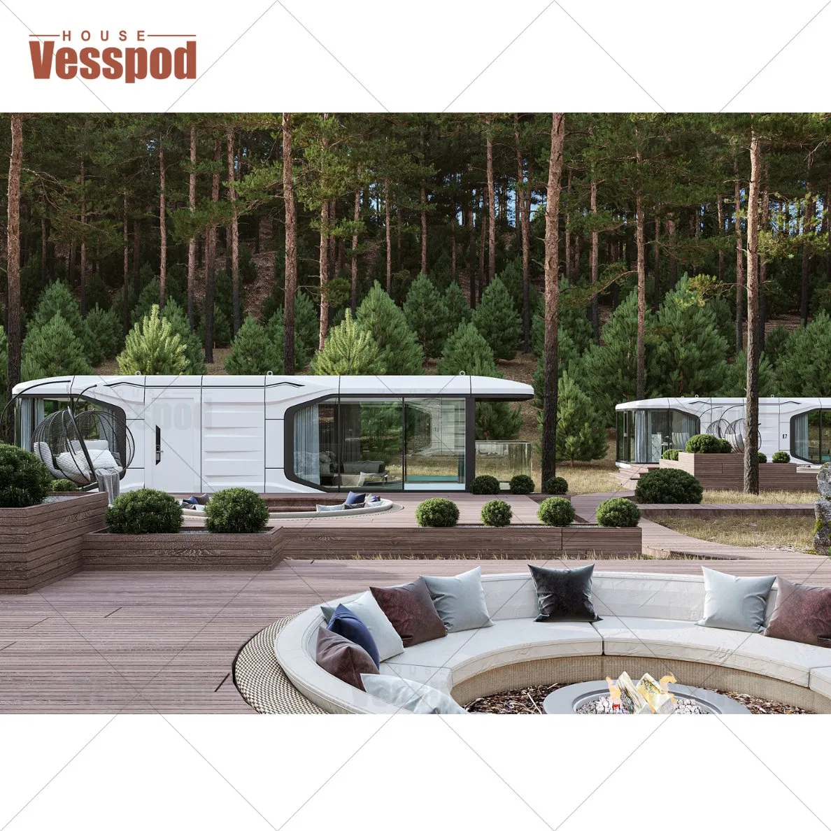 Homestay Space Capsule, Solar Power Generation