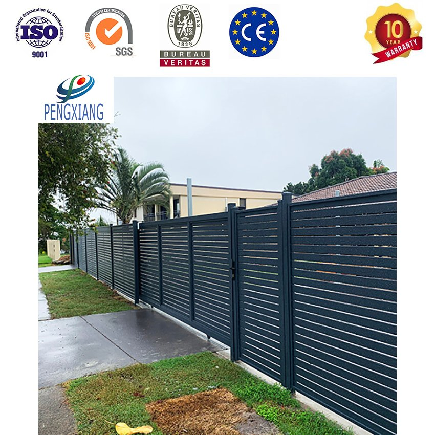 Wholesale Flat Top Garden Fencing Australia Pool Fence Security Panel