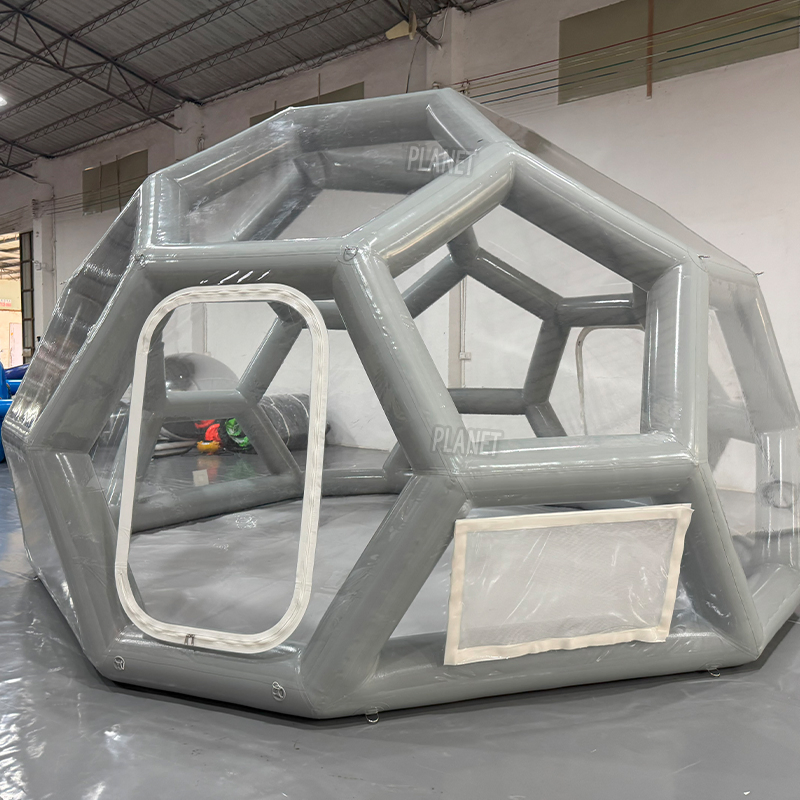 New Style Inflatable Soccer Shape Bubble Tent for Stargazing