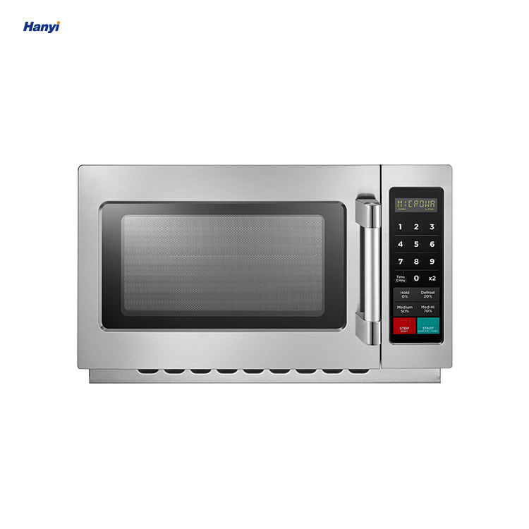 34L 1000W Restaurant Counter Top Stainless Steel Commercial Microwave Oven