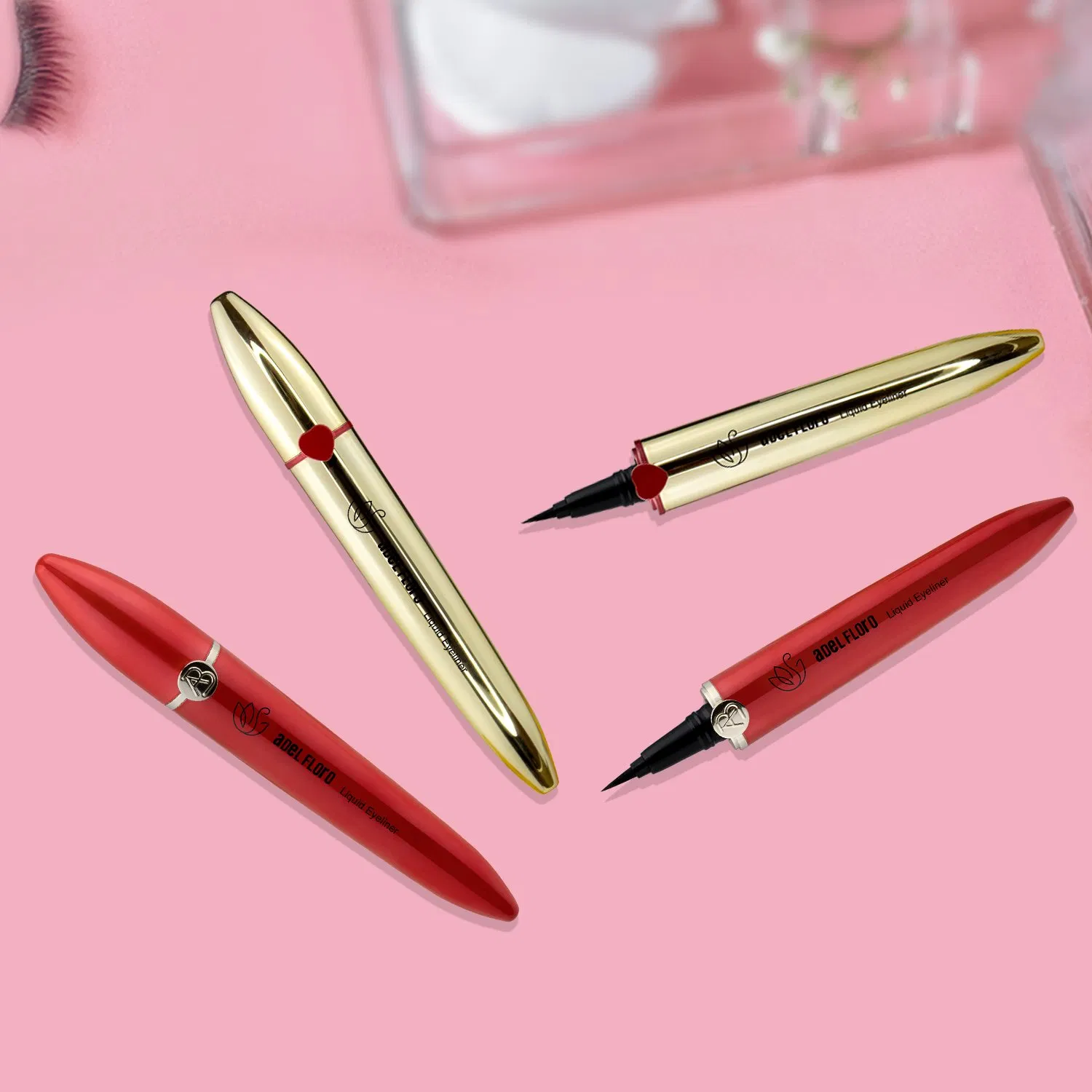 Best Permanent Natural Vegan Brown Black Waterproof Smudge Proof Liquid Eyeliner Customizable