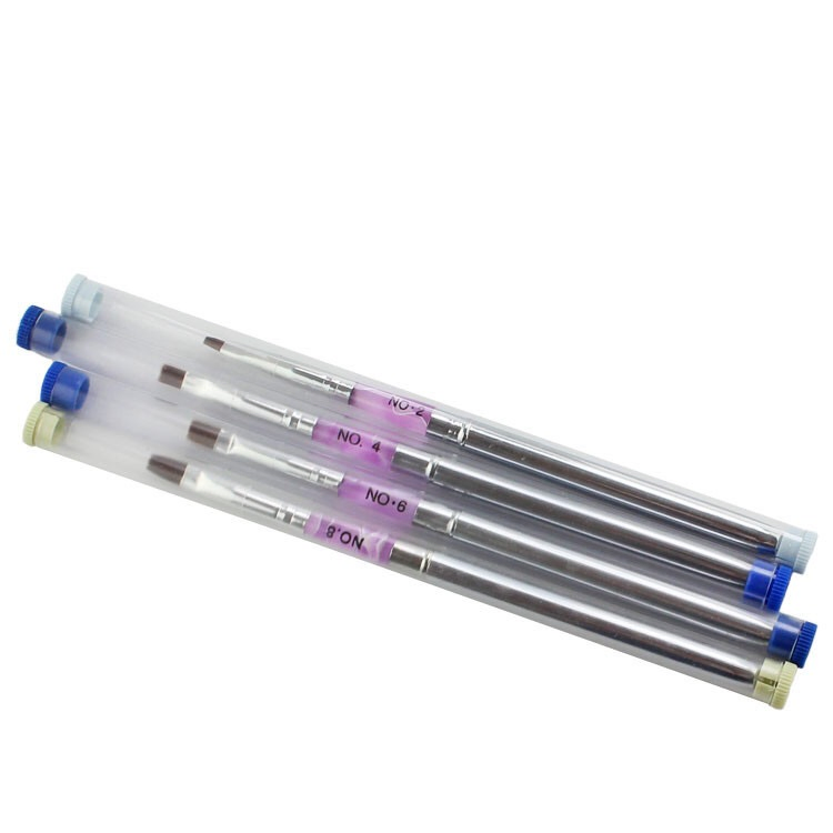 Nail Art Detachable Brush for Copper Tube Gel Brush