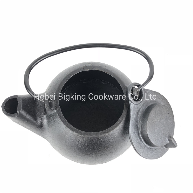 Enamenal Coating 2.1L Chinese Cast Iron Tea Pot Kettle Set