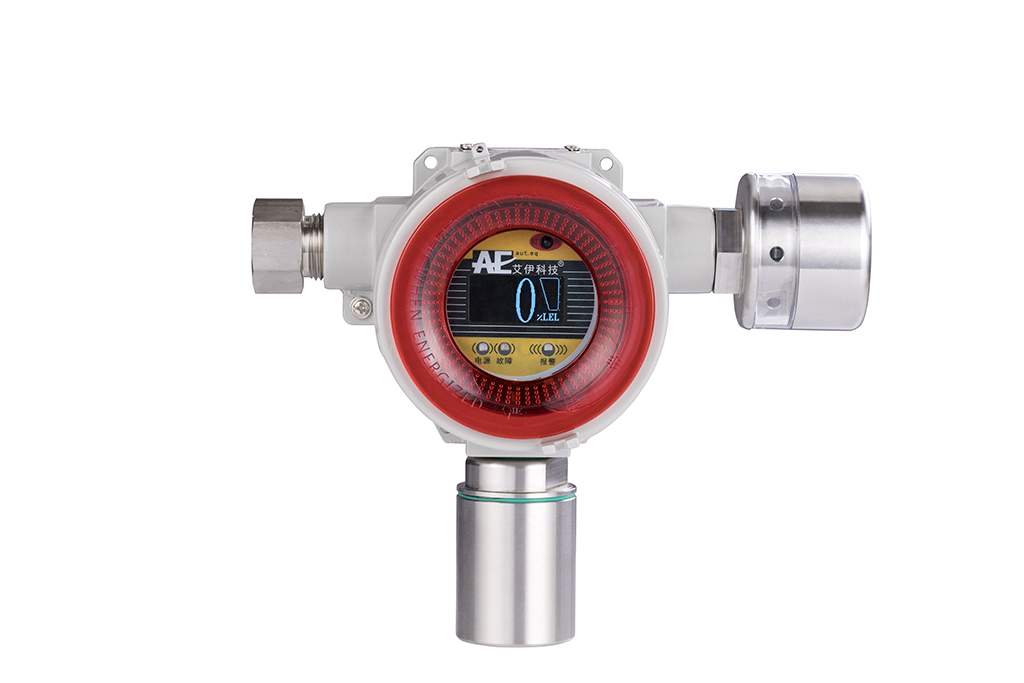 Wall-Mounted O2 Gas Alarm System with OLED Display