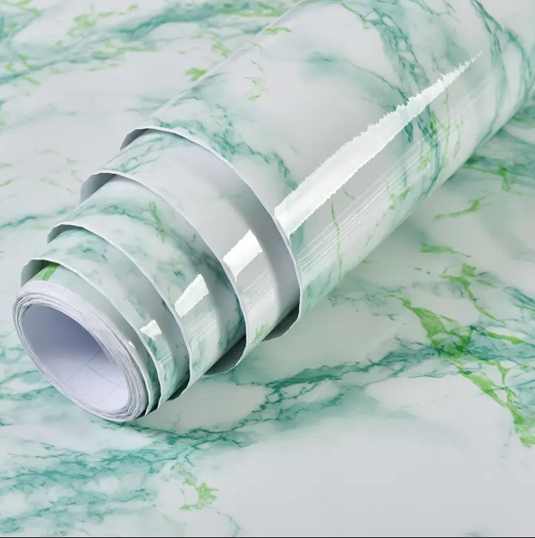 Peel and Stick Kitchen Tile Wallpaper Decoration Luxe Purple Marble Wallpaper Self-Adhesive