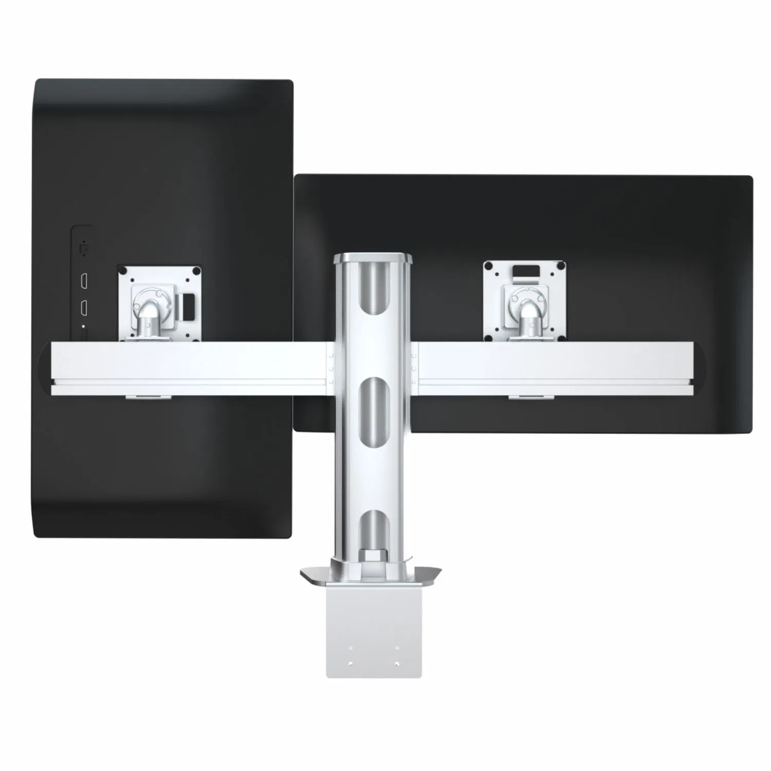 Ws-Cl205 High-End Desktop Mounted Dual PC Monitor Stand Arm for Biggest 32 Inch Monitors