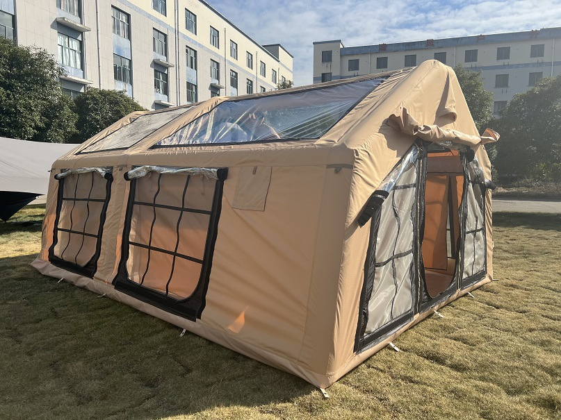 Outdoor Tent Inflatable Wholesale Rent Canvas Camping Portable Inflatable Dome Camping Tent