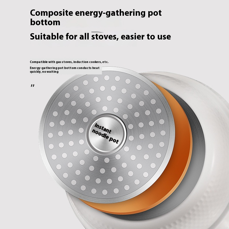 Time-Saving Korean Noodle Pot for Fast Meal Preparation