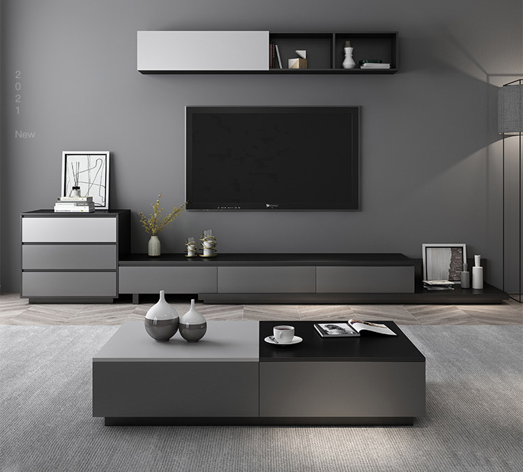 Комплект мебели для гостиной тумба под ТВ журнальный столик