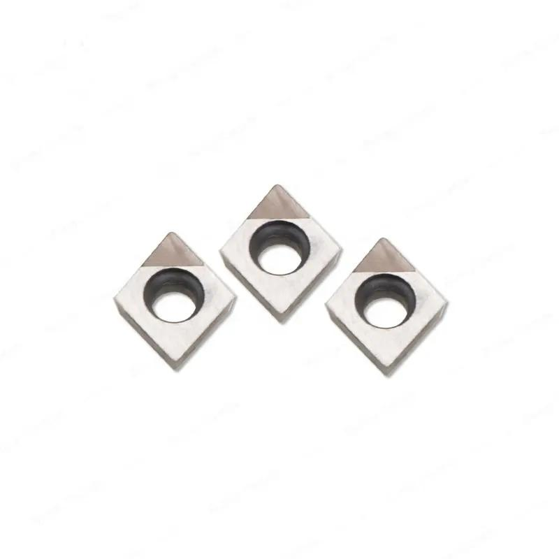 High Precision Super Hard CBN PCBN Ccgw060208 Diamond Insert for Gray Cast Iron