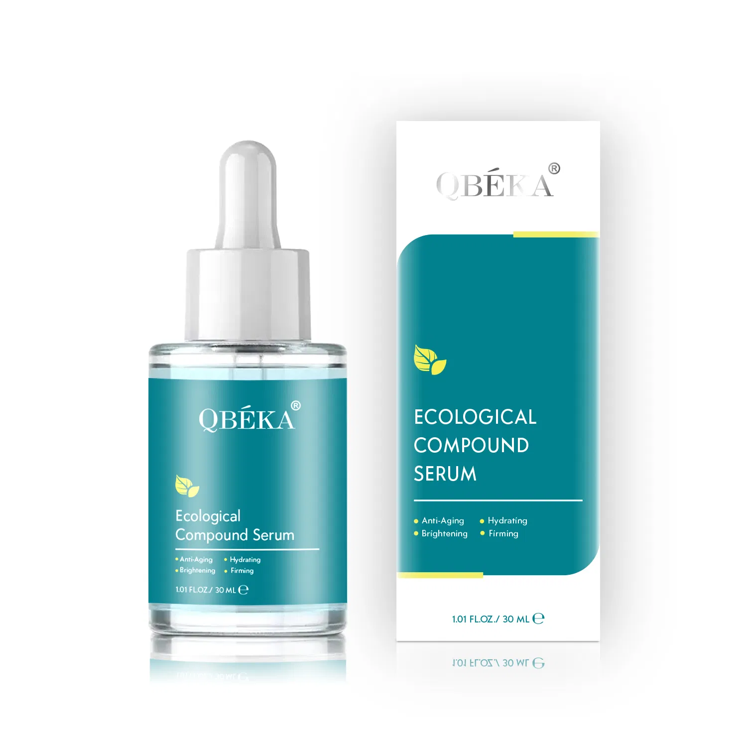 Qbeka Ecological Compound Serum Anti-Aging Power Deep Repair Cell Regeneration Fast-Absorbing