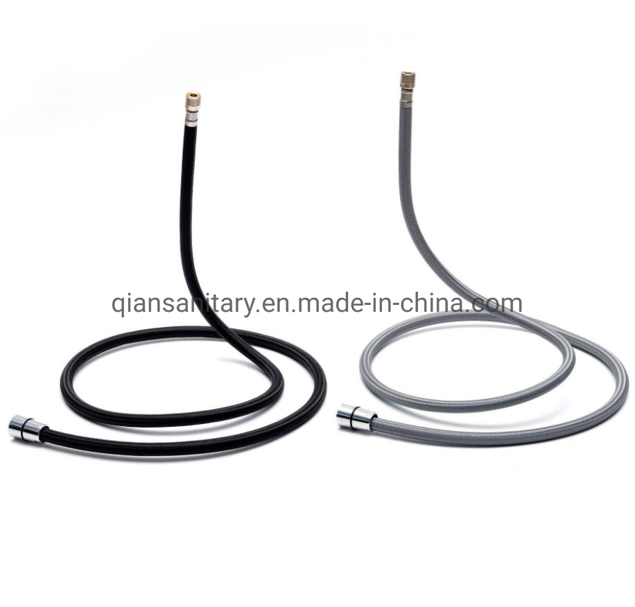 120cm Gray Nylon Wire Braided Kitchen Pull-out Hose