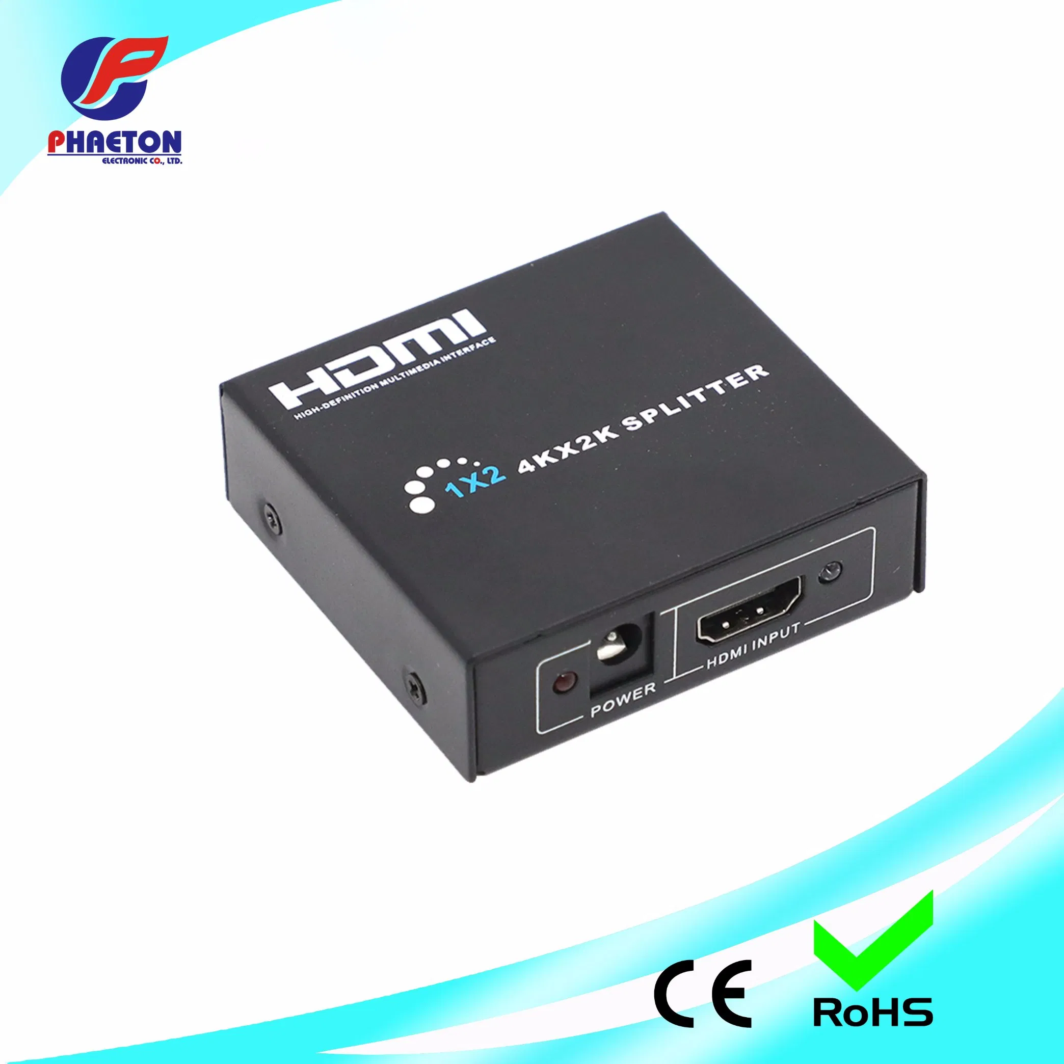 HDMI-сплиттер 1x2 4K UHD для видео-стены