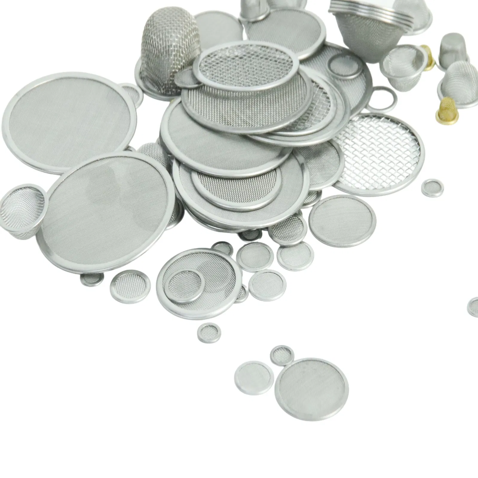 Цилиндрический фильтр из нержавеющей сетки высокой плотности