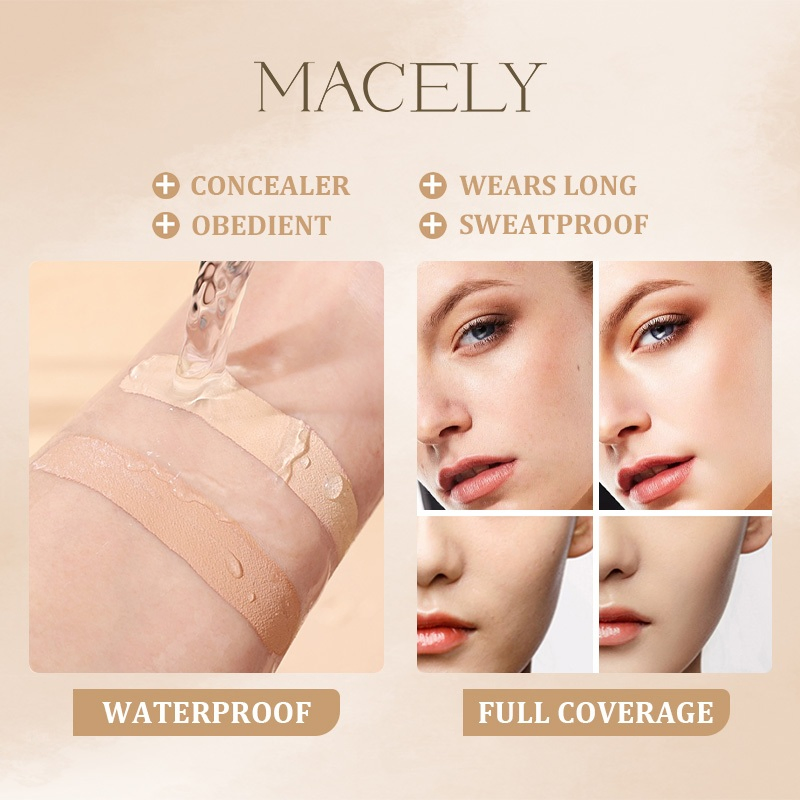 Customization Long-Lasting Makeup Lightweight Texture Full Coverage Liquid Foundation