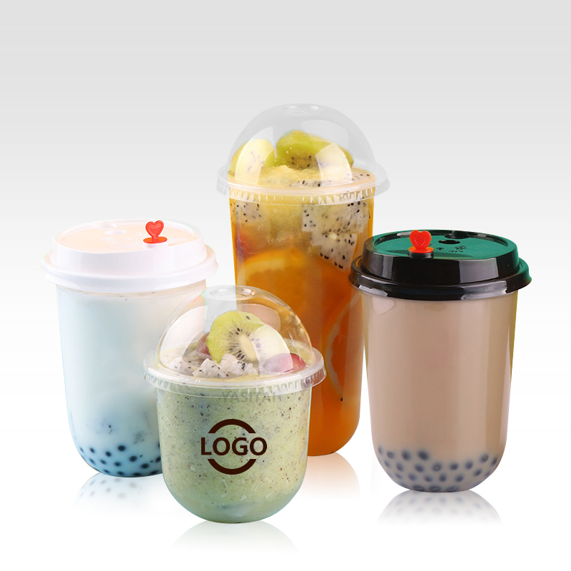 Чашки для Bubble Tea с логотипом, 10-24 унции