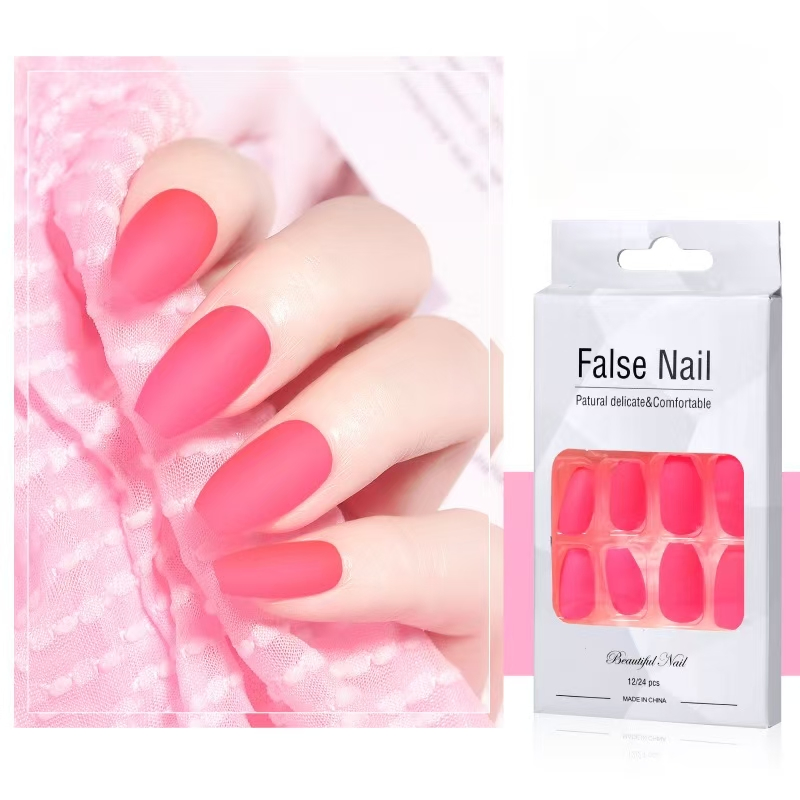 New Products Fluorescent Solid Colours Removable Jelly Backing Nail Art