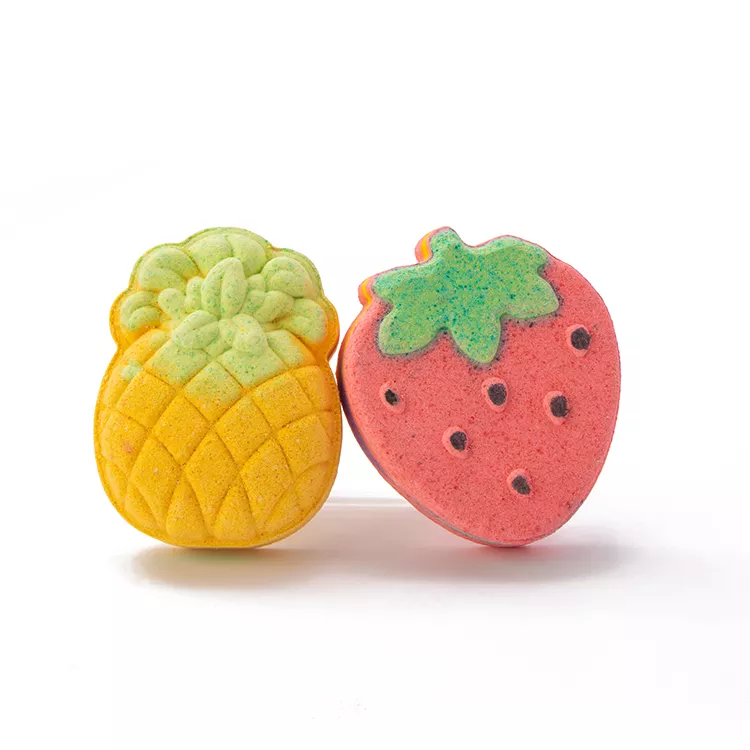 Custom Private Label Watermelon Bubble Bath Fizzies Bath Bomb 3D for Sale
