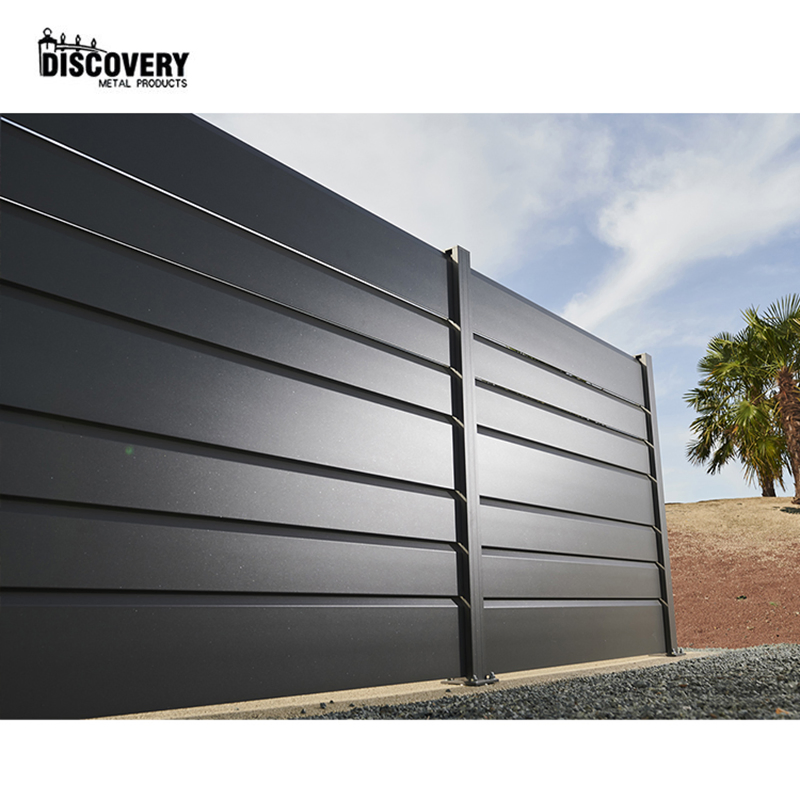 Factory Direct Sale Sheet Metal Fencing Louver Aluminum Fence