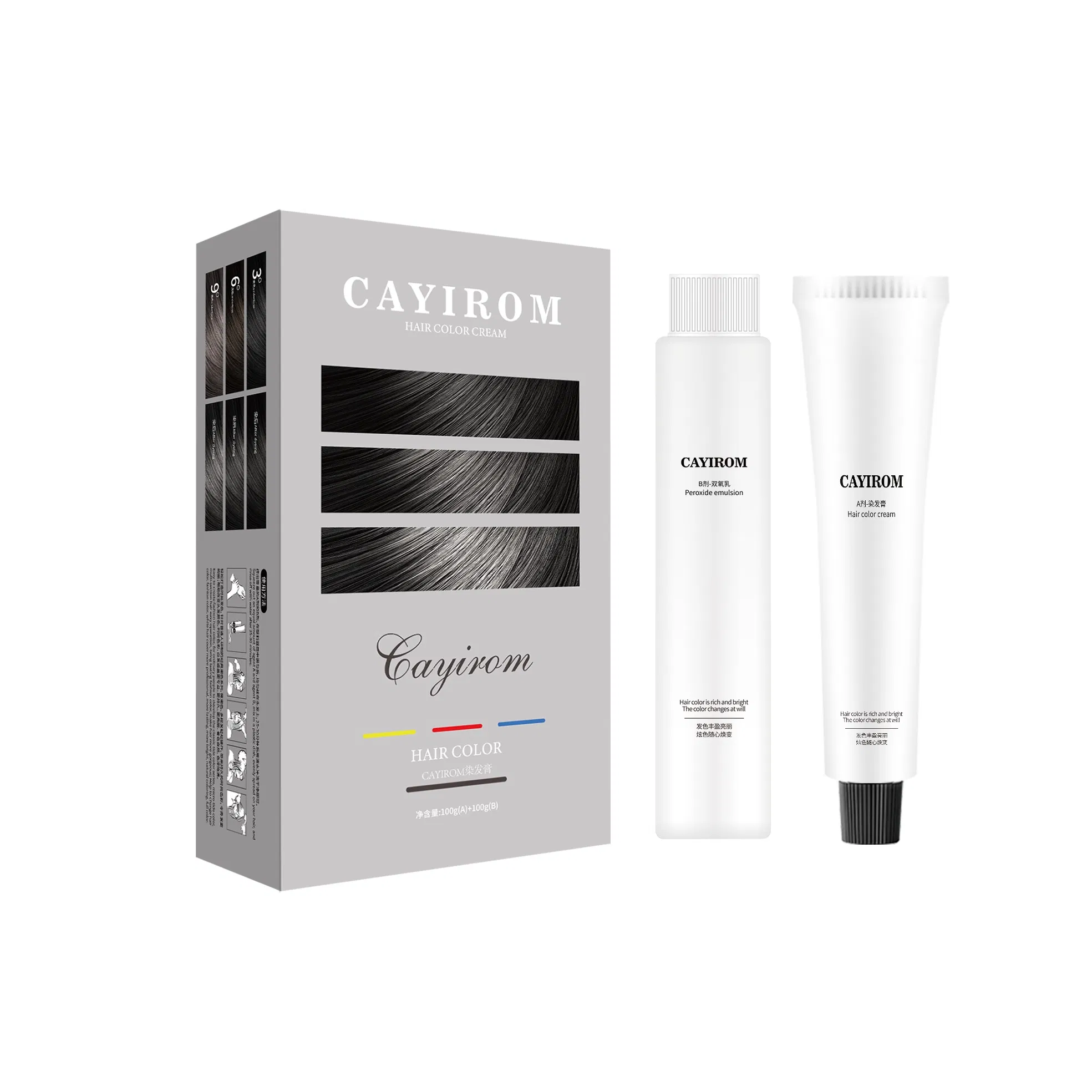 Customizable Private Label Hair Dye for Every Hair Type