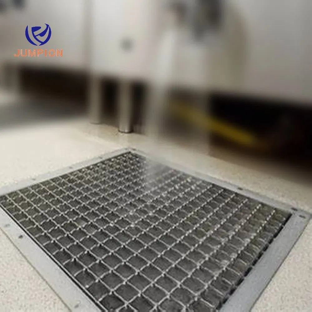 Customized Industrial Steel Grating Plate Hot Dipped Galvanized Floor Steel Grating Mesh Material Drainage Grating Trench Cover