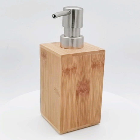 Бамбуковый дозатор для жидкого мыла Creative Bathroom
