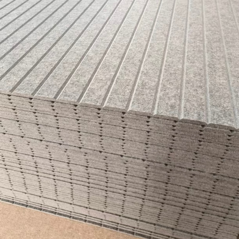 Premium Textured Luxurious Decorative Material Acoustic Felt for Hotel Lobby