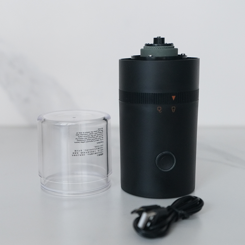 Portable Electric Coffee Grinder USB Rechargeable Coffee Grinder Small Machine Instagram Style