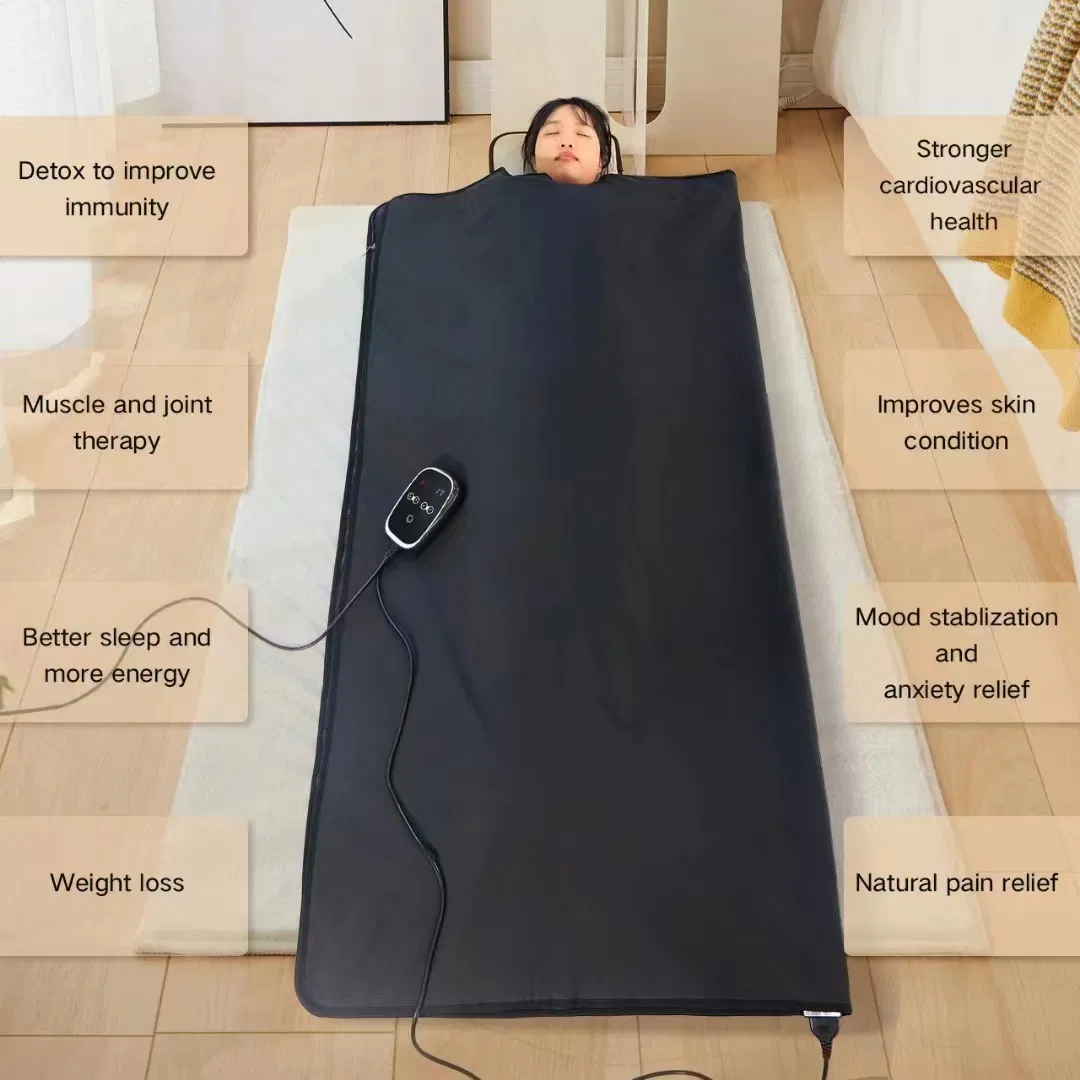 Home Detox SPA Far Infrared Sauna Blanket for Lose Weight Sweating