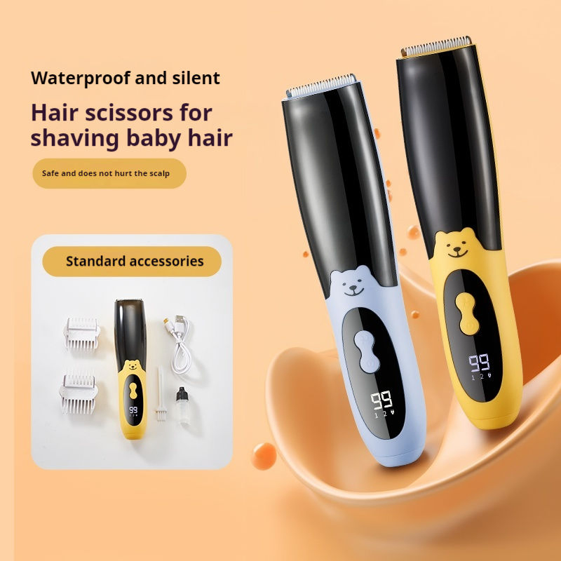 Electric Ceramic Blades Hair Trimmer Newborn Baby Hair Trimmers Clippers