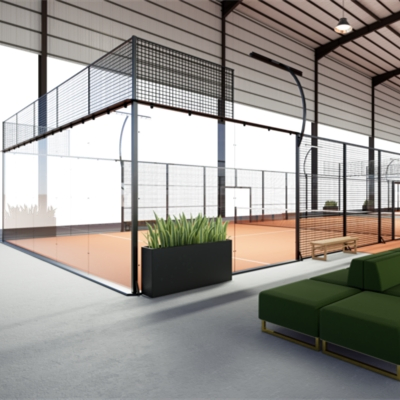 Top Quality Padel Tennis Court Panoramic Padel Court