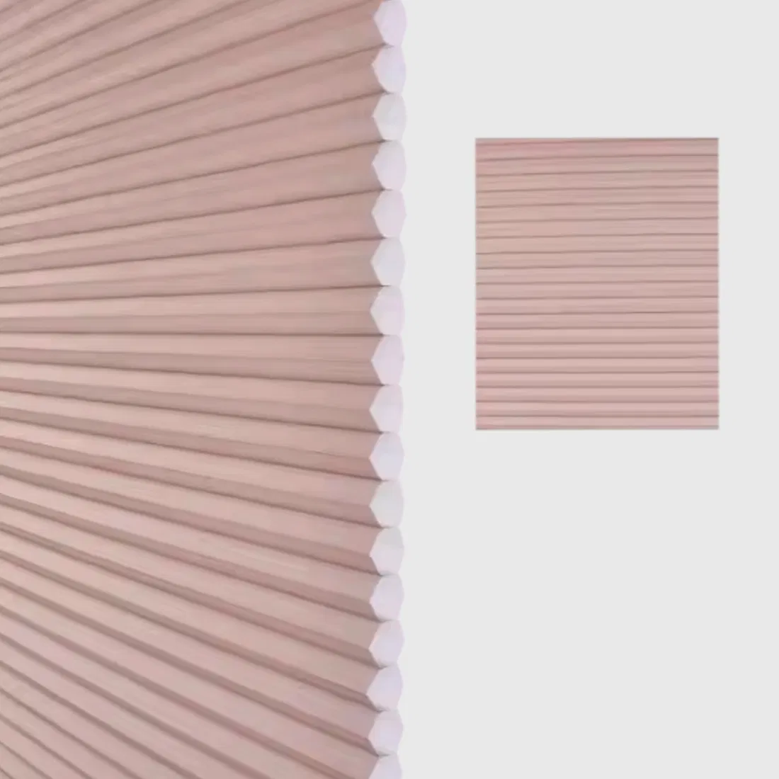 16mm 20mm 25mm Electric Double Switch Window Honeycomb Automatic Blinds Fabric