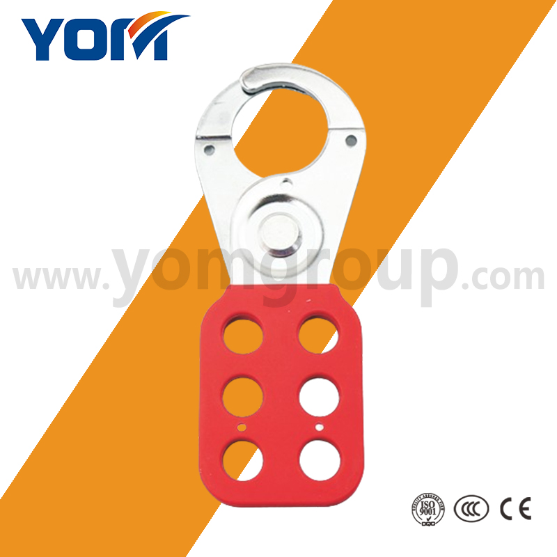 Lockout Hasp Series Nylon and Steel 25mm/38mm Diameter Hook for 6 Padlocks