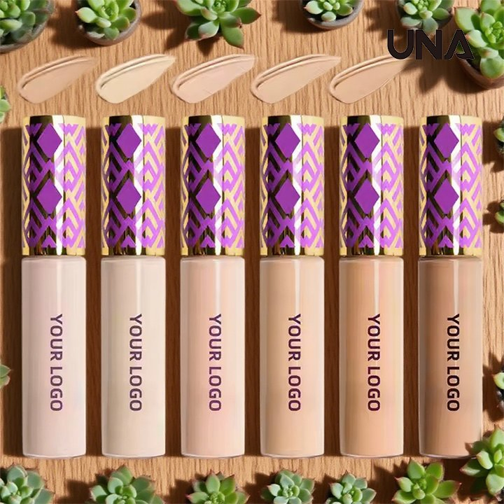 Custom Make up Brand Full Coverage Liquid Concealer Palette Natural and Brightening Cream Makeup for Skin with Labeling