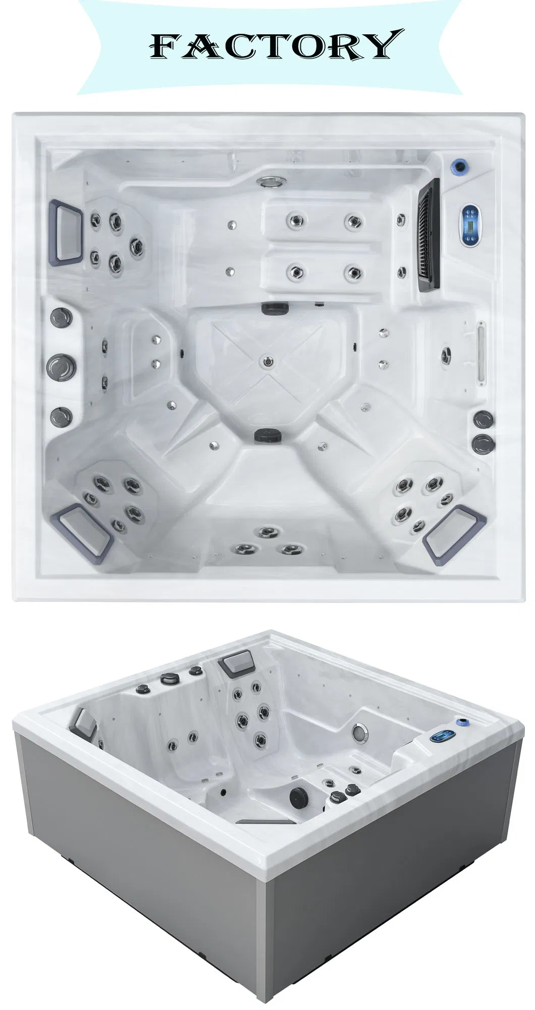 Надувной СПА-бассейн с гидромассажем