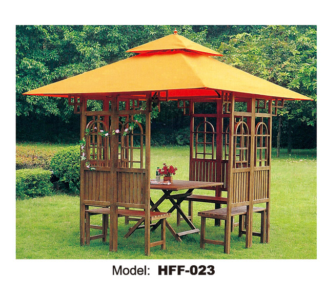 Patio Outdoor Furniture Comfortable Aluminum White Top Gazebo Pergola