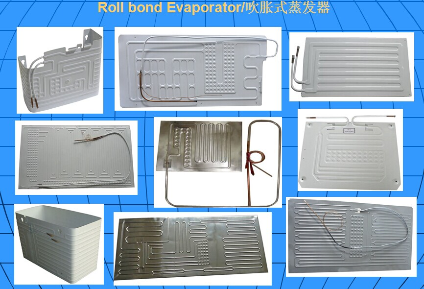 Roll Bond Evaporator with Two Tubes for Pakistan Market
