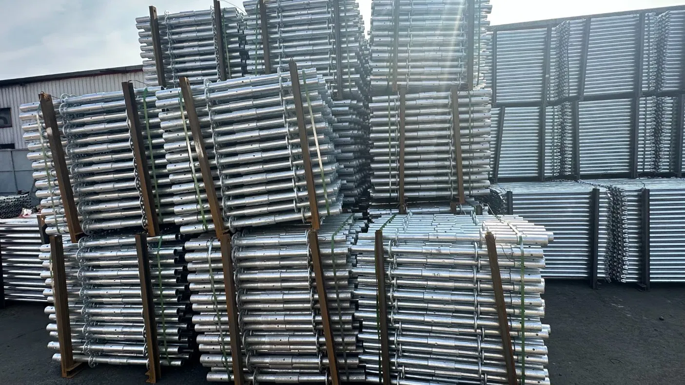 Adjustable Q235 Steel Ringlock Scaffolding Support for Dam Projects