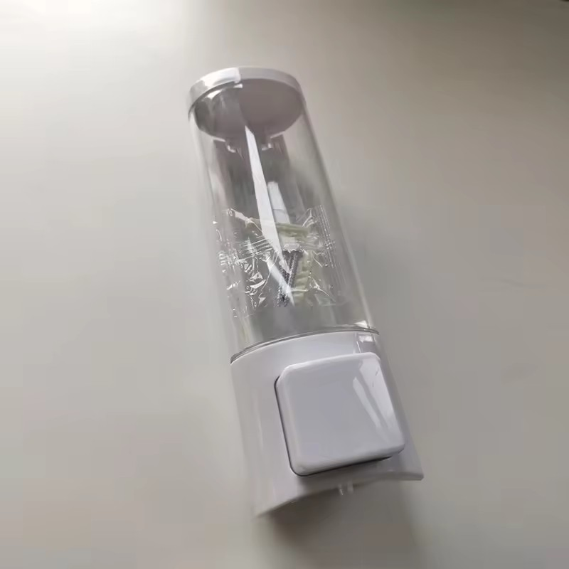 Wall Mount Modern ABS Plastic Liquid Hand Soap Dispensers for Bathroom