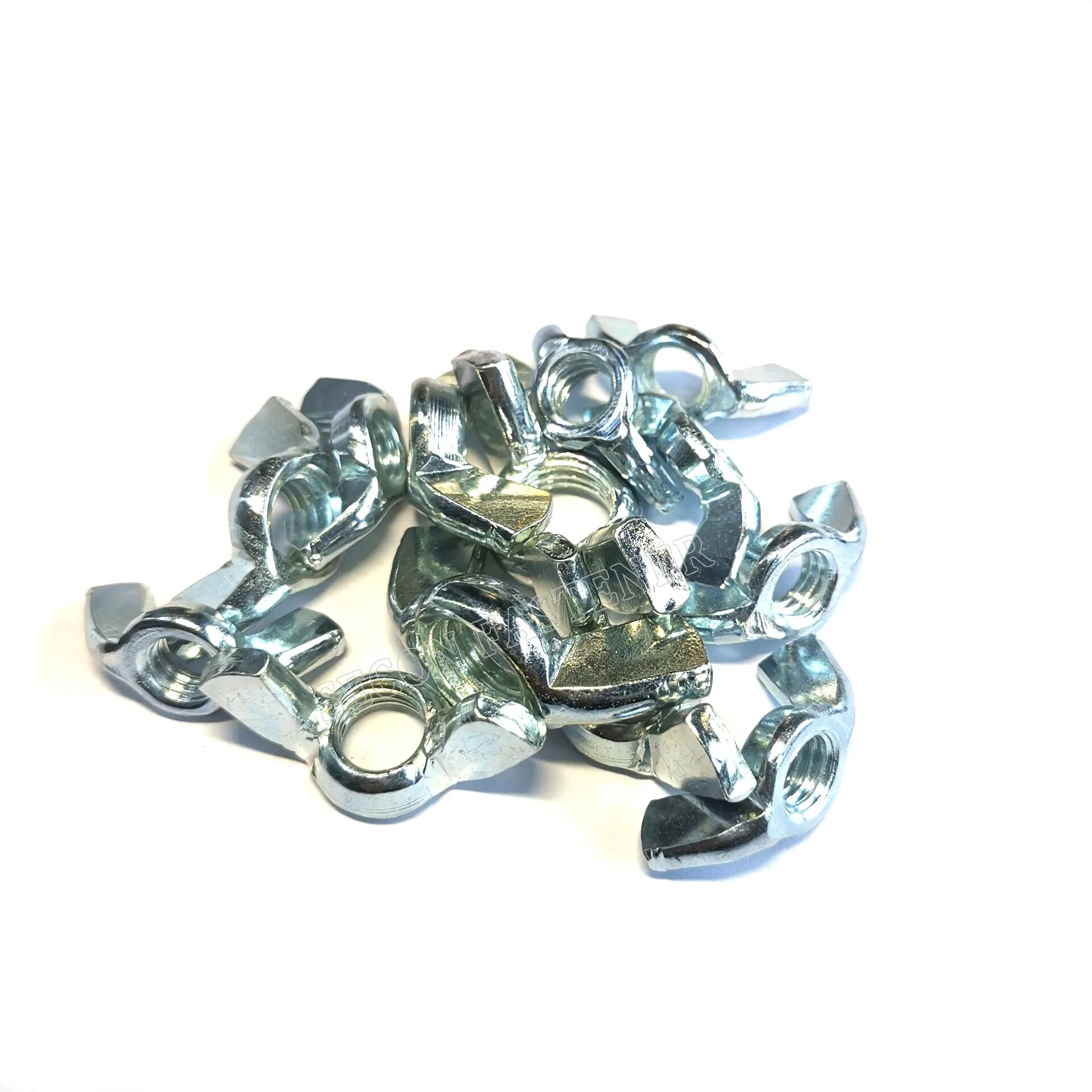 China Export Manufacture Carbon Steel Q195 / Q235 Stainless Steel 304/ 316 Wing Nut Edged Wings