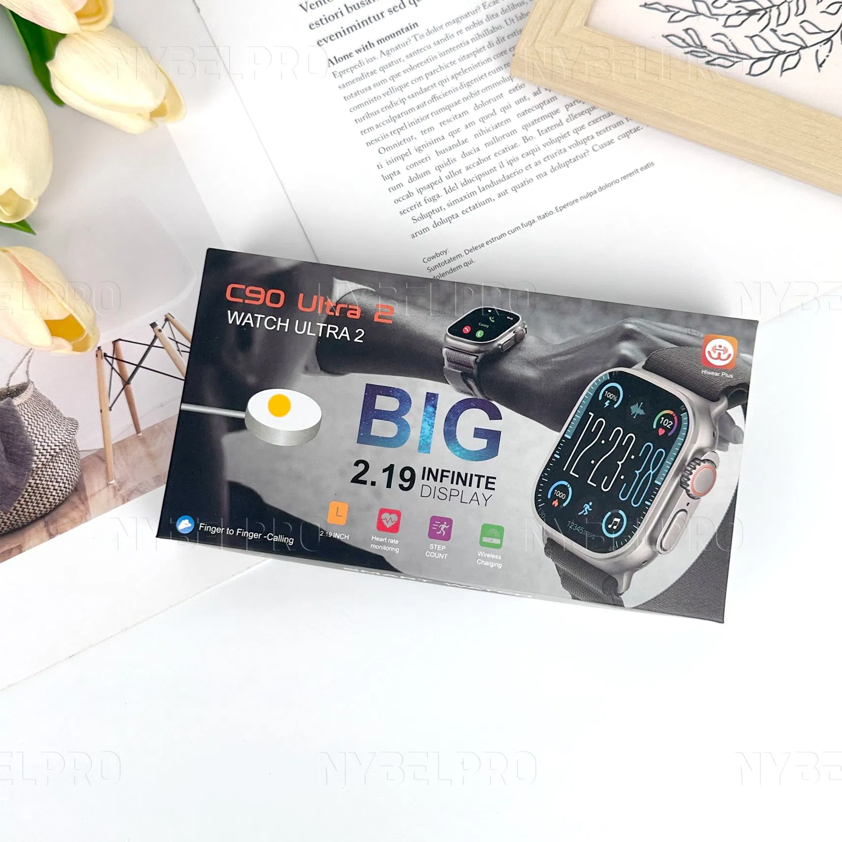 Умные часы Nybelpro C90 ULTRA2 с Bluetooth