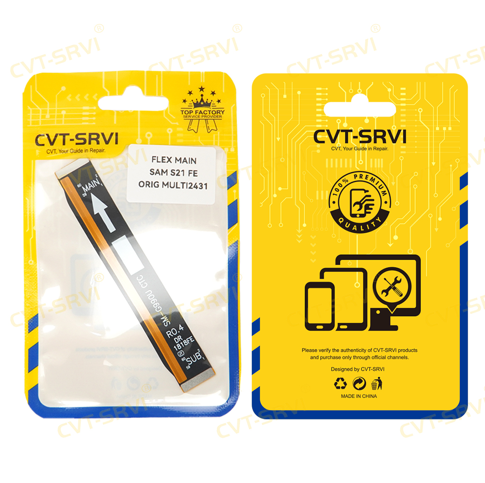 Шлейф основной для Samsung S21 FE (оригинальный)